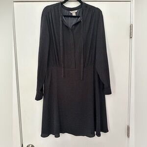 H&M Black and White Polka Dot Mini Dress